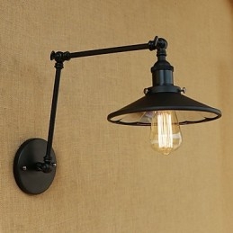 Landlig Retro-Maleri For Svingarm-Omgivelseslys Svingarm-Lamper Vegglampe