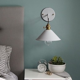 Mini-Størrelse Enkel Industriell Hodepærer Vegglampe Vintage Retro Landsby Metall Vegglampe Lysarmatur Midtgang Vegglampe