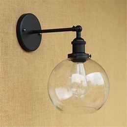 Landlig Retro-Maleri For Mini-Stil Øyebeskyttelse Omgivelseslys Vegglampetter