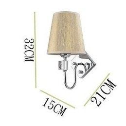 Moderne Samtids Galvanisert Opplyst Vegglampe Vegglampe