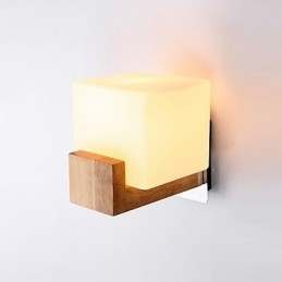 Enkel, Nyskapende Landlig Funksjon For Øyebeskyttelse Omgivelseslys Vegglampe Vegglampe Enkel Nattbordslampe Til Soverommet