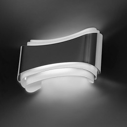 Integrert Moderne, Samtidskunstnerisk Kromfunksjon For Omgivelseslys Vegglampe Vegglampe