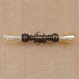Nostalgi Enkel Vannrør Dekorativ Liten Vegglampe Vegglampe