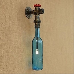 Veggbryter Med Vannrørflaskevegglampe