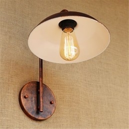 Kreativ Retro Moderne Populær Moderne Soverom Nattbord Hotell Enkel Jernlampe