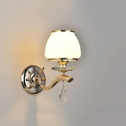 Moderne, Samtidskunstnerisk Galvanisert Funksjon For Krystall, Omgivelseslys, Vegglampe