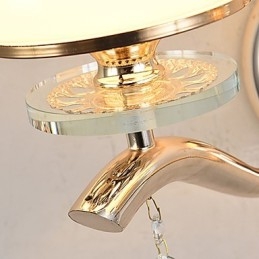 Moderne, Samtidskunstnerisk Galvanisert Funksjon For Krystall, Omgivelseslys, Vegglampe