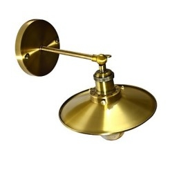 Rustikk Hytte Tradisjonell Klassisk Messingfunksjon For Downlight Vegglampe Vegglampe