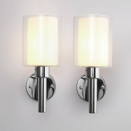 Moderne Samtidsmaleri Funksjon For Øyebeskyttelse Omgivelseslys Vegglampe Vegglampe