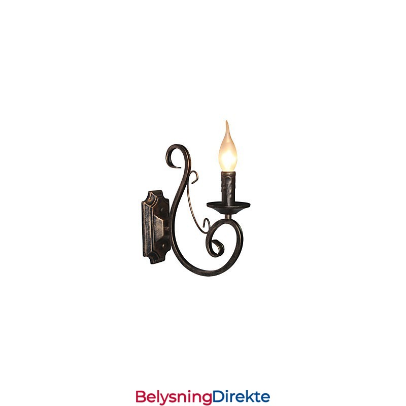 Mini Retro Vegglampe I Metallformet Vegglampe I Gangstil