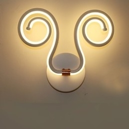 Moderne Enkel Aluminiumsvegglampe Kreativ Midtgangs-Nattlampe Belysning