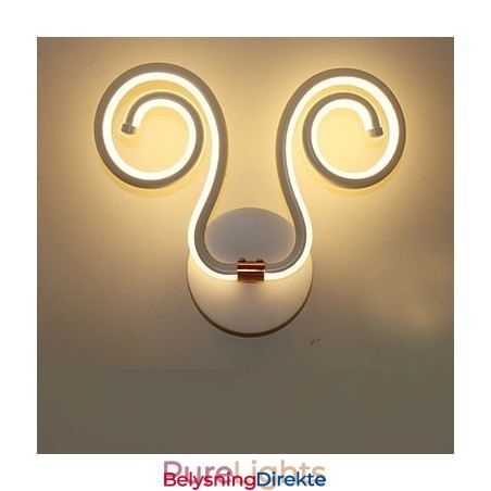 Moderne Enkel Aluminiumsvegglampe Kreativ Midtgangs-Nattlampe Belysning