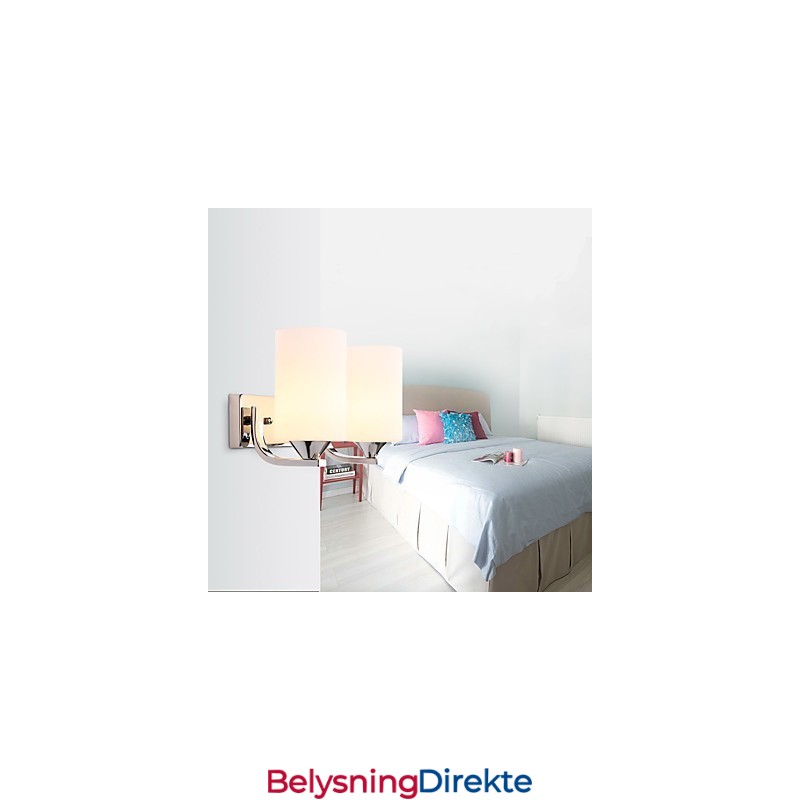 Moderne Samtidsmaleri For Omgivelseslys Vegglampe Med Vegglampe