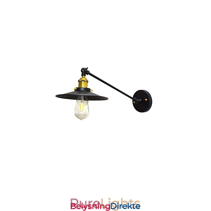 Buzz Wall Iron Vegglampe Dumb Black Lightsaber Lampe På Vegg