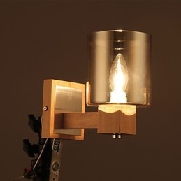 Vegglampe I Glass Moderne Samtidsstil Andre Funksjoner For Mini-Stil Omgivelseslys Vegglampe Vegglampe