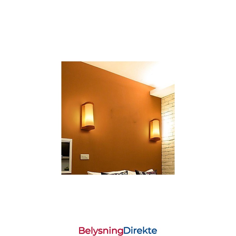Moderne, Samtidskunst I Landlig Stil Med Omgivelseslys, Vegglampe