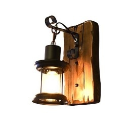 Rustikk Hytte Tradisjonell Klassisk Maling Funksjon For Downlight Vegglamper Vegglampe