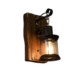 Rustikk Hytte Tradisjonell Klassisk Maling Funksjon For Downlight Vegglamper Vegglampe