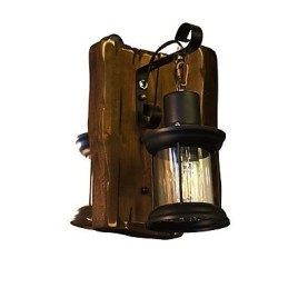 Rustikk Hytte Tradisjonell Klassisk Maling Funksjon For Downlight Vegglamper Vegglampe