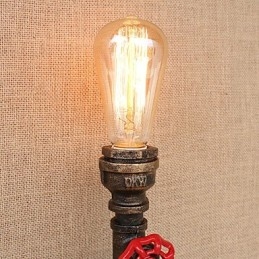 Landlig Retro-Maleri For Mini-Stil Omgivelseslys Vegglampe