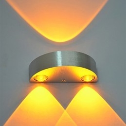 Flerfarget 3-Nyhetsfunksjon For Mini-Stil Omgivelseslys Vegglampe Vegglampe