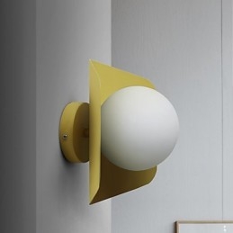Moderne Og Samtidskunst I Ministil Med Omgivelseslys, Vegglampe