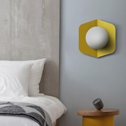 Moderne Og Samtidskunst I Ministil Med Omgivelseslys, Vegglampe
