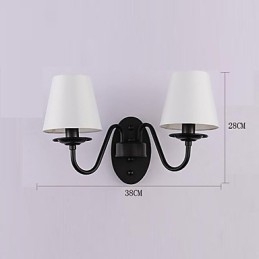 Rustikk Hytte Enkel Vintage-Maleri Omgivelseslys Vegglampe Vegglampe