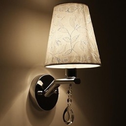 Krystall Moderne Samtidsstil Andre Funksjoner Opplyst Vegglampe Vegglampe