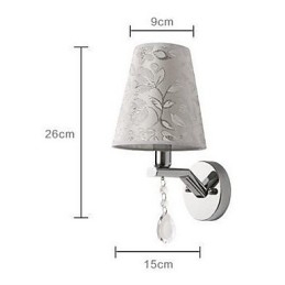 Krystall Moderne Samtidsstil Andre Funksjoner Opplyst Vegglampe Vegglampe
