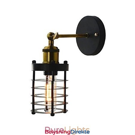 Enkel Vintage Landlig Retro-Malerifunksjon For Mini-Stil Omgivelseslysvegglamper