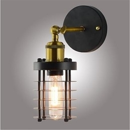 Enkel Vintage Landlig Retro-Malerifunksjon For Mini-Stil Omgivelseslysvegglamper