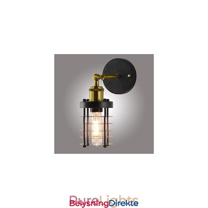 Enkel Vintage Landlig Retro-Malerifunksjon For Mini-Stil Omgivelseslysvegglamper