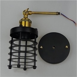 Enkel Vintage Landlig Retro-Malerifunksjon For Mini-Stil Omgivelseslysvegglamper