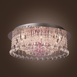 Luksuriøs Krystalllysekrone Med 12 Lys Louis Design