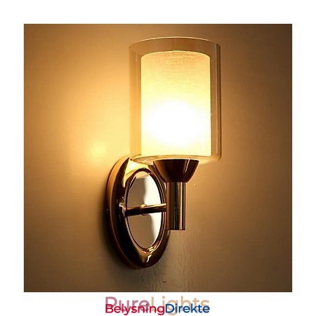 Moderne Samtids Galvanisert Opplyst Vegglampe Vegglampe