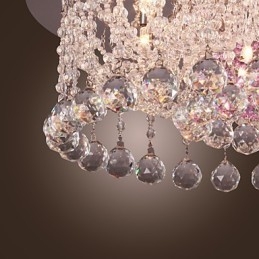 Luksuriøs Krystalllysekrone Med 12 Lys Louis Design