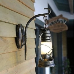 Vintage Andre Funksjoner Opplyst Vegglampetter Vegglampe