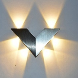 Nyhetsfunksjon For Flerskjerms Mini-Stil Omgivelseslys Vegglampe