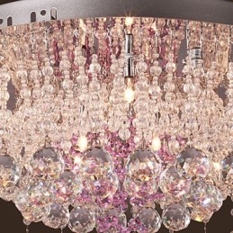 Luksuriøs Krystalllysekrone Med 12 Lys Louis Design