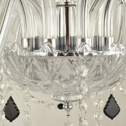 Moderne, Samtidskunstnerisk Krystallglasslysekrone