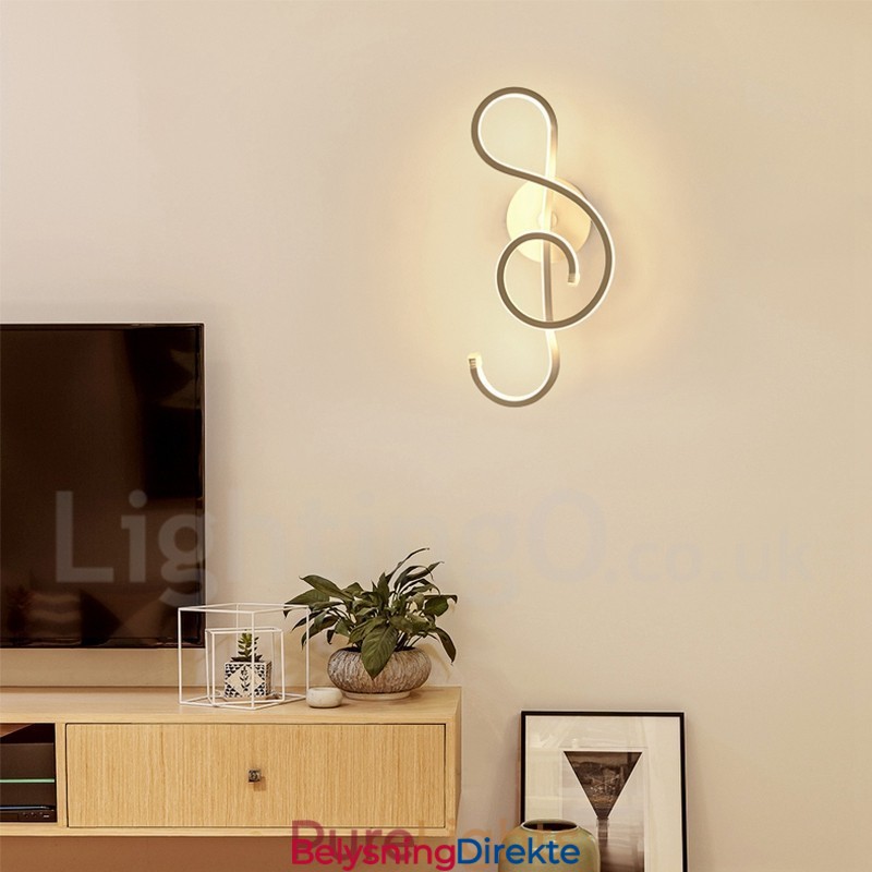 Moderne Samtids Vegglampe Design 220V~240V 100V~120V Vegg Vegglampe Spesialtilpasset Soverom Utstillingslokale Stue Spisestue