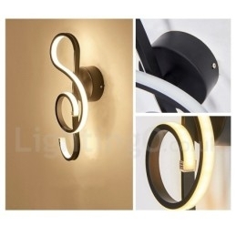Moderne Samtids Vegglampe Design 220V~240V 100V~120V Vegg Vegglampe Spesialtilpasset Soverom Utstillingslokale Stue Spisestue