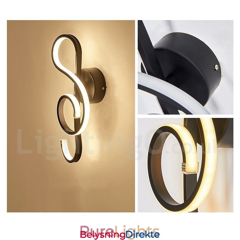 Moderne Samtids Vegglampe Design 220V~240V 100V~120V Vegg Vegglampe Spesialtilpasset Soverom Utstillingslokale Stue Spisestue