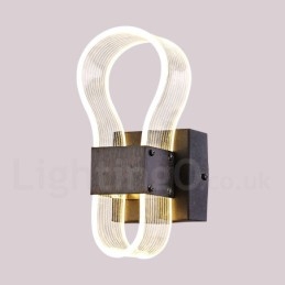 Moderne Vegglampe Med Akrylskjerm For Soverom, Gang