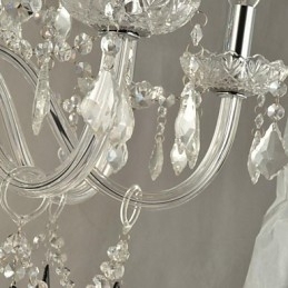 Moderne, Samtidskunstnerisk Krystallglasslysekrone