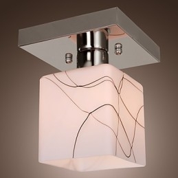 Moderne, Samtidskunst I Ministil, Galvanisert Metall, Innfelt Montering