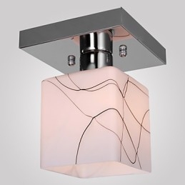 Moderne, Samtidskunst I Ministil, Galvanisert Metall, Innfelt Montering