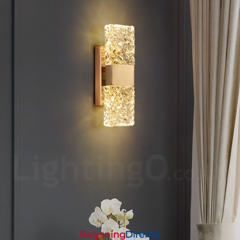 Moderne Krystallvegglampe Med Innfelt Tak For Nattbord, Veranda, Midtgang, Stue, Soverom, Arbeidsrom