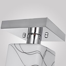 Moderne, Samtidskunst I Ministil, Galvanisert Metall, Innfelt Montering
